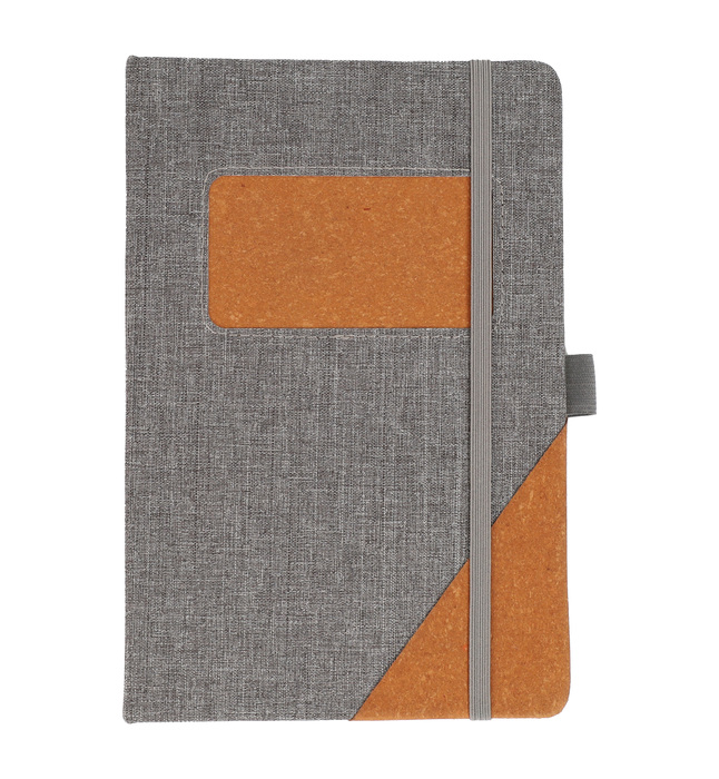 ECOFLEX - A5 RPET Leather Notebook
